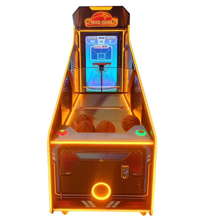 Basketball Machine With Screen
